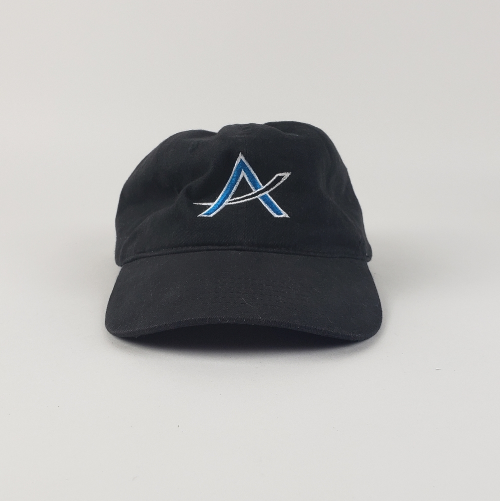 Acumen Embroidered Logo Strap-Back Baseball Cap